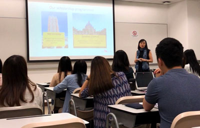 Kwok Scholarships Information Session at the Chinese University of Hong Kong